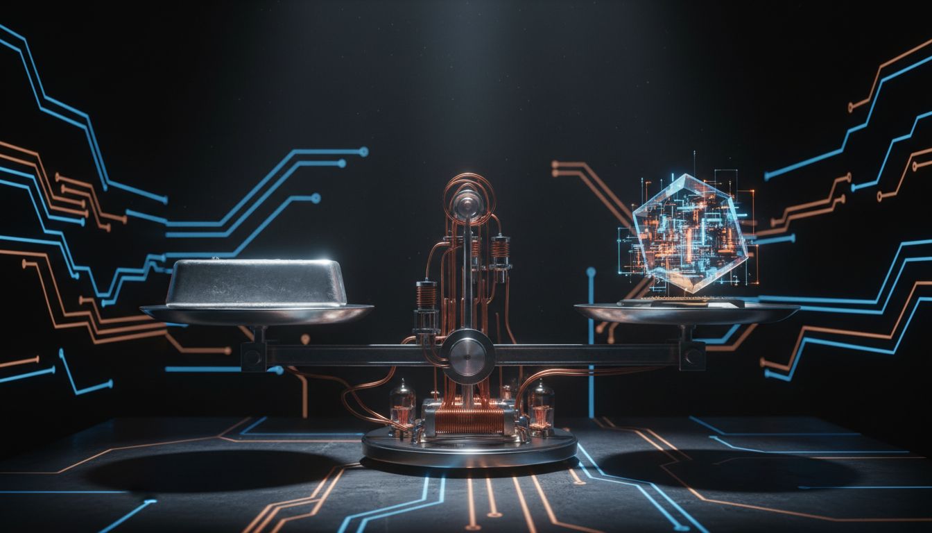 Visual comparison of silver and Nvidia competing for second place in global asset rankings amid historic price movements