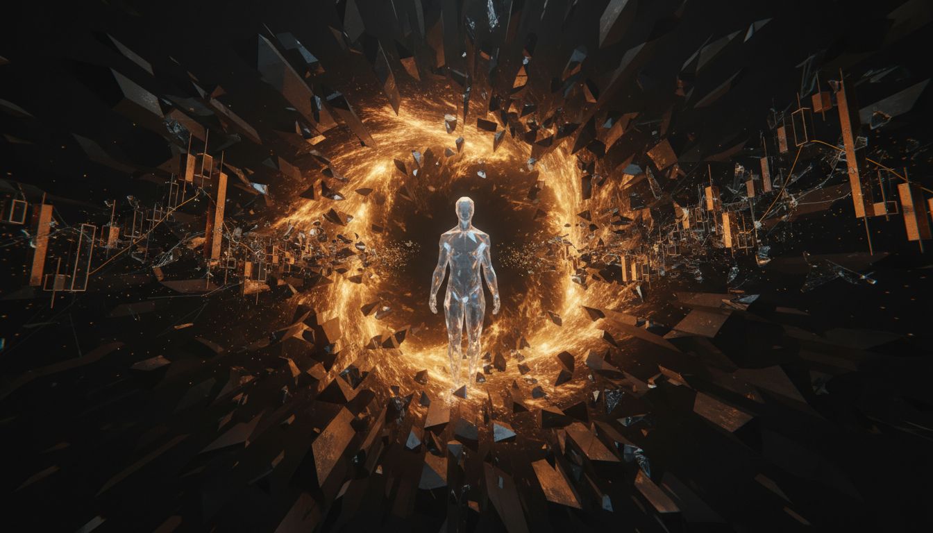 Cryptocurrency market chart showing the October 10 liquidation cascade and $19 billion market wipeout event